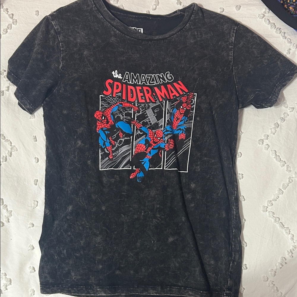 Marvel Spider-Man Graphic Black Tee